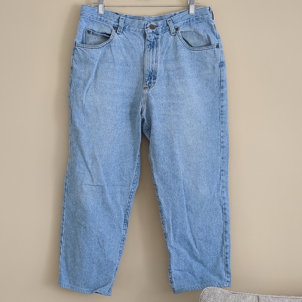 100% Cotton Denim Blue Jeans 36" Waist